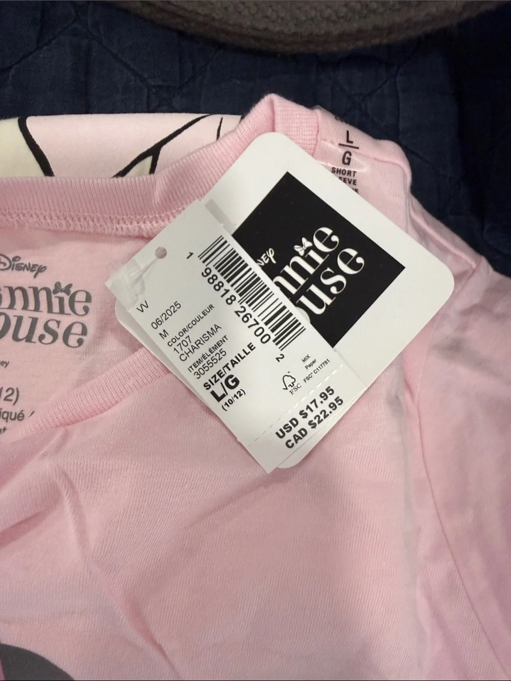 NWT S/3 Disney T-Shirts & 1 Pajama Set